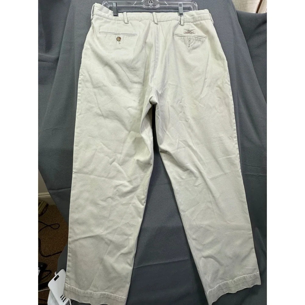Polo Ralph‎ Lauren Classic Chino Straight Fit Men's Pants Khaki Size 35x30
